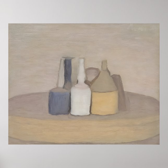 Giorgio Morandi art painting Poster (Front)