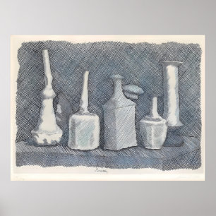 Giorgio Morandi art style Poster