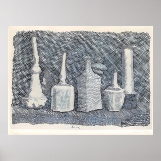Giorgio Morandi art style Poster (Front)