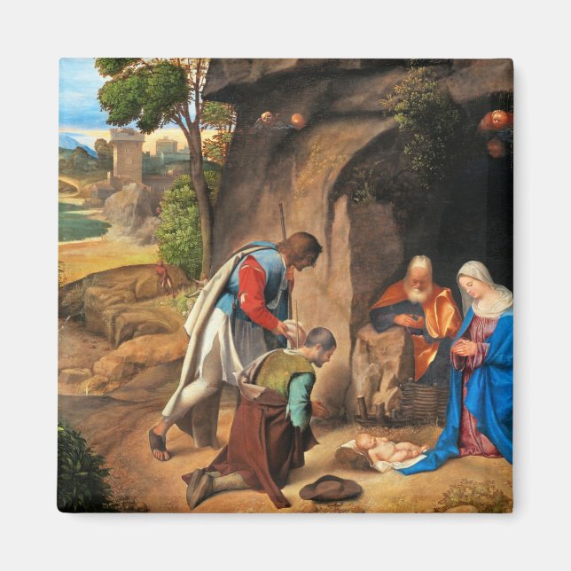Giorgione - The Adoration of the Shepherds Magnet (Front)