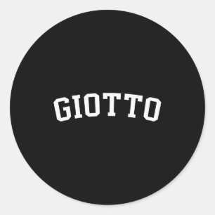 Giotto  classic round sticker