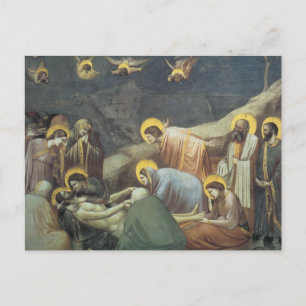 Giotto Lamentation Of Christ Postcard