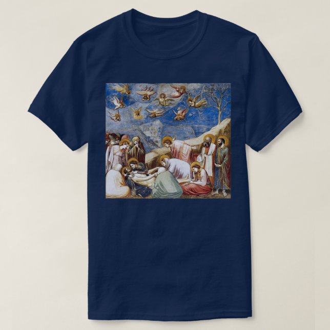 Giotto Lamentation The Mourning of Christ T-Shirt (Design Front)