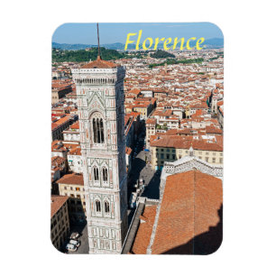 Giotto's Campanile - Florence, Tuscany, Italy Magnet