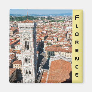 Giotto's Campanile - Florence, Tuscany, Italy Magnet