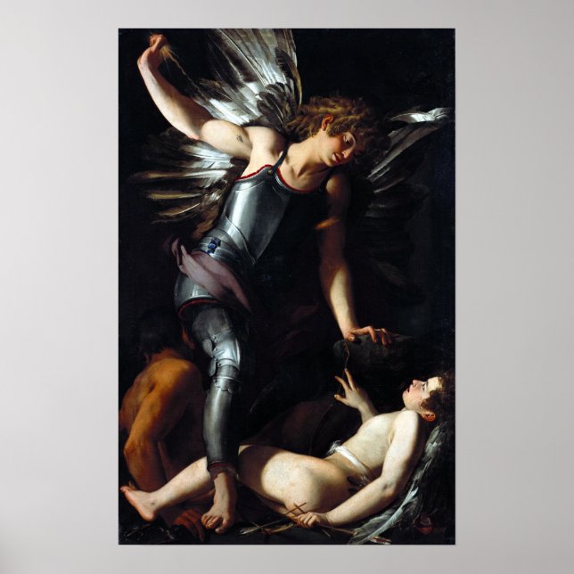 Giovanni Baglione The Divine Eros Defeats Poster (Front)