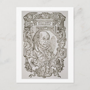 Giovanni Battista della Porta (1535-1615) from his Postcard