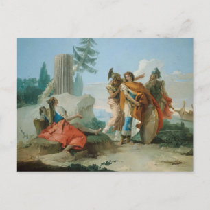 Giovanni Battista Tiepolo - Armida Abandoned Postcard