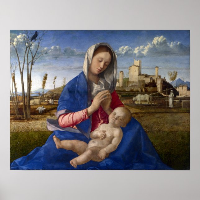 Giovanni Bellini Madonna of the Meadow Poster (Front)