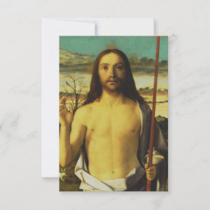 Giovanni Bellini’s Christ Blessing Holy Card