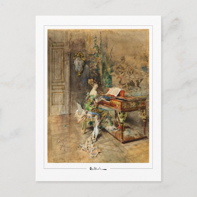 Giovanni Boldini #126 - Fine Art Postcard (Front)
