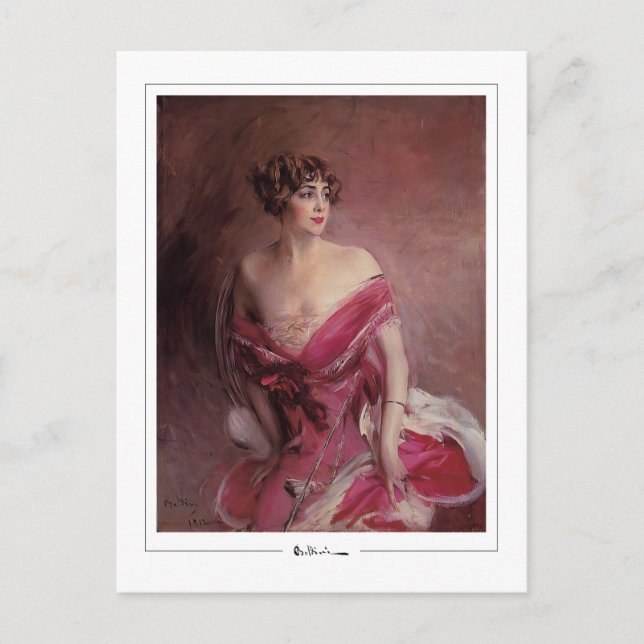 Giovanni Boldini #20 - Fine Art Postcard (Front)