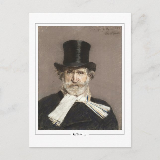 Giovanni Boldini #258 - Fine Art Postcard (Front)