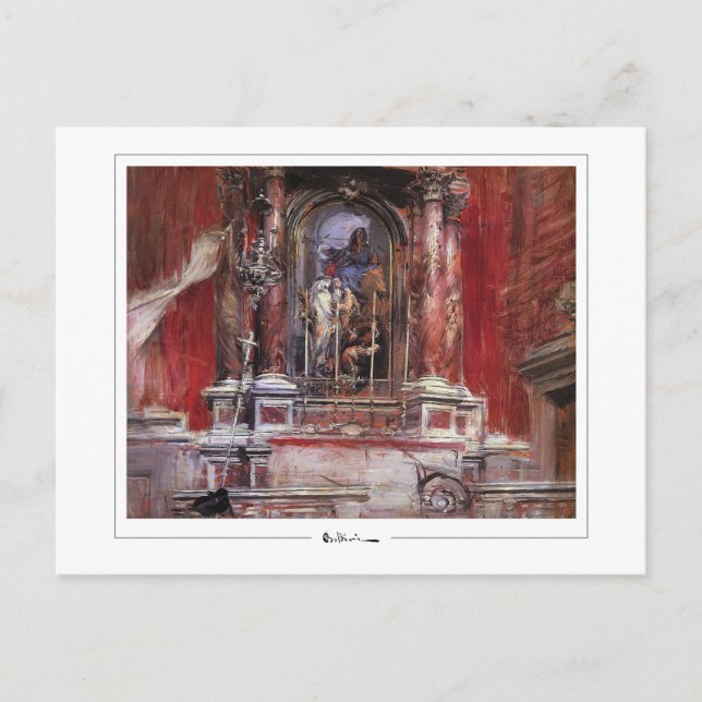 Giovanni Boldini #381 - Fine Art Postcard (Front)
