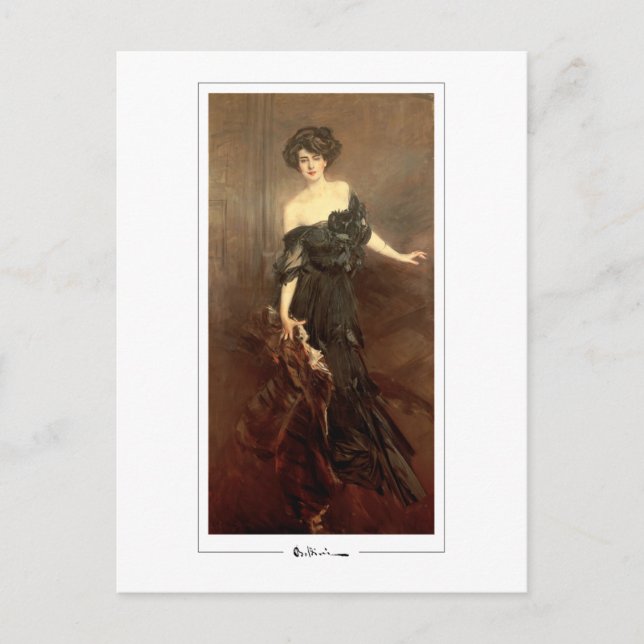Giovanni Boldini #39 - Fine Art Postcard (Front)