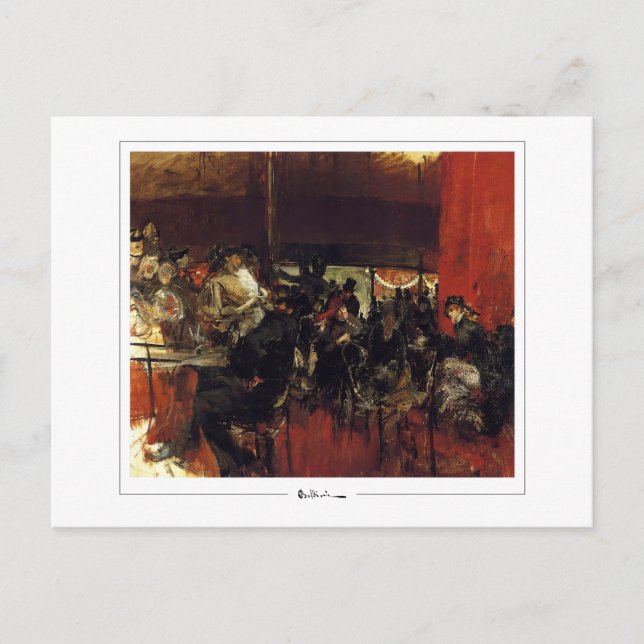 Giovanni Boldini #403 - Fine Art Postcard (Front)