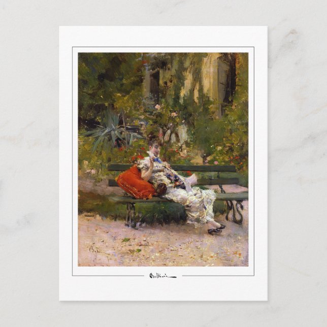 Giovanni Boldini #444 - Fine Art Postcard (Front)