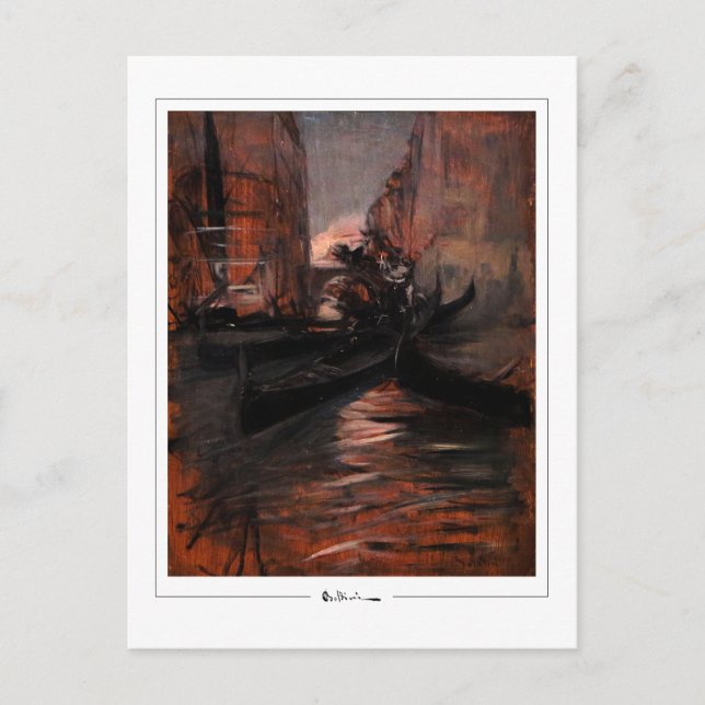 Giovanni Boldini #99 - Fine Art Postcard (Front)