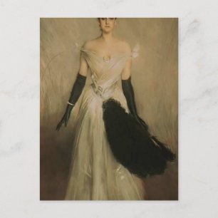 Giovanni Boldini- Portrait of a Lady Postcard