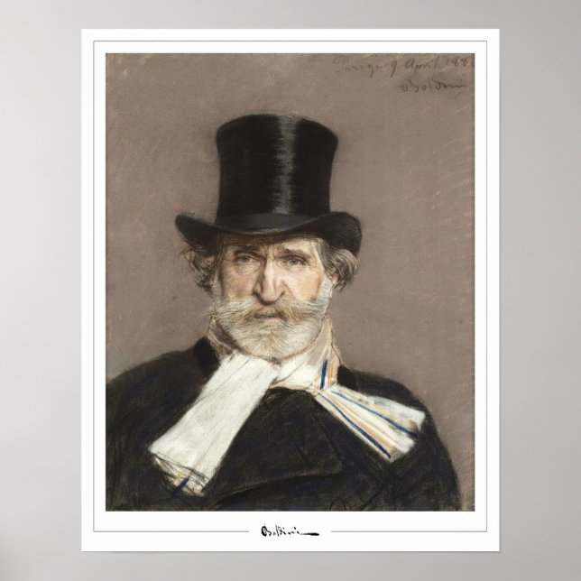 Giovanni Boldini Zedign Art Poster #258 (Front)