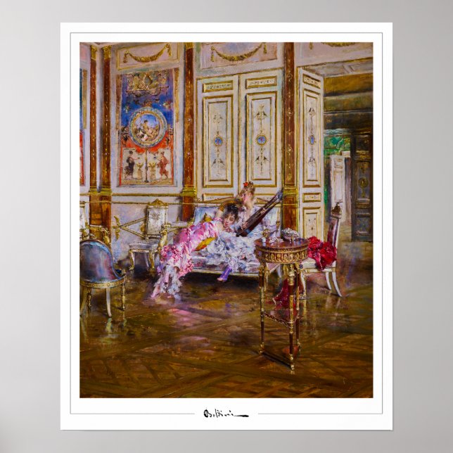 Giovanni Boldini Zedign Art Poster #358 (Front)