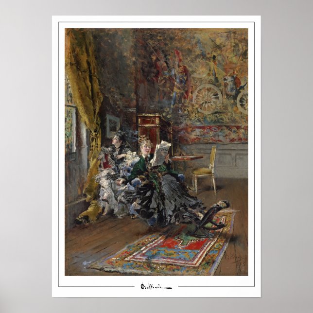 Giovanni Boldini Zedign Art Poster #373 (Front)