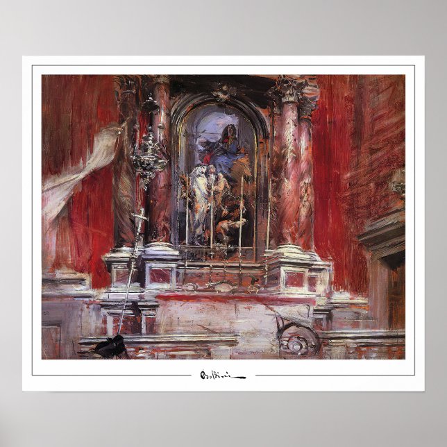 Giovanni Boldini Zedign Art Poster #381 (Front)