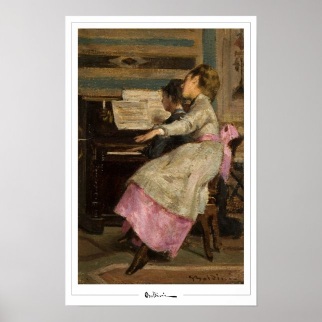 Giovanni Boldini Zedign Art Poster #599 (Front)