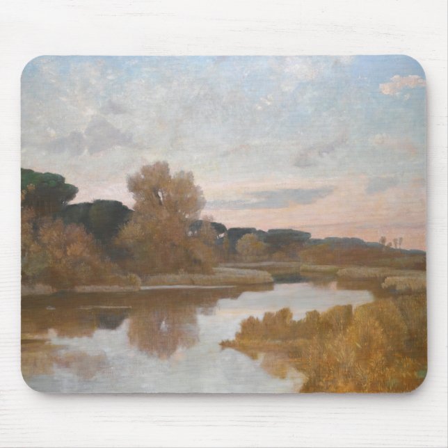 Giovanni Costa.- Castel Fusano Mouse Pad (Front)