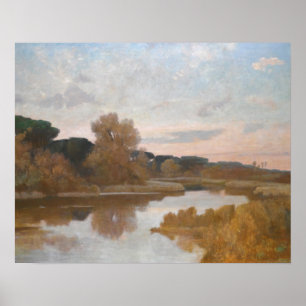 Giovanni Costa.- Castel Fusano Poster