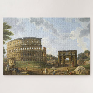 Giovanni Paolo Panini View of the Colosseum Jigsaw Puzzle