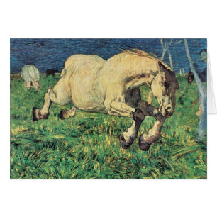 Giovanni Segantini - Galloping horse