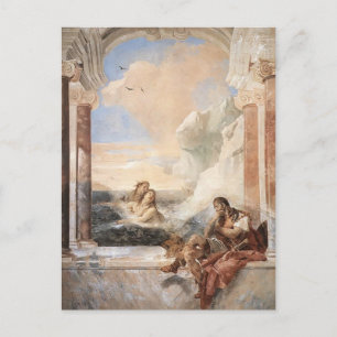 Giovanni Tiepolo: Achilles consoled by his mother Postcard