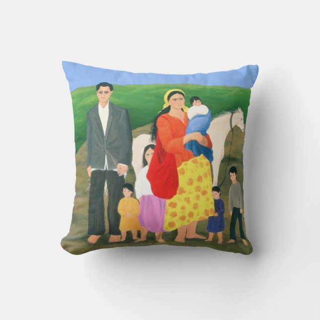 Gipsy Family 1986 Cushion (Front)