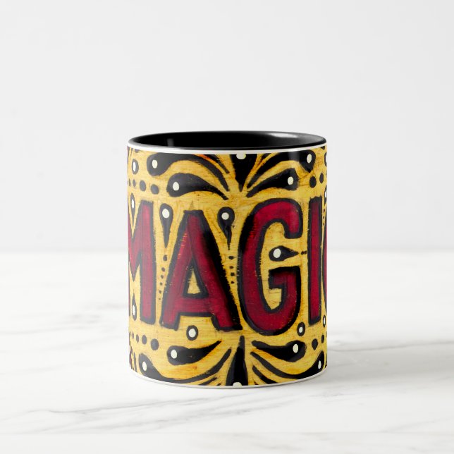 Gipsy Magic Two-Tone Coffee Mug (Center)