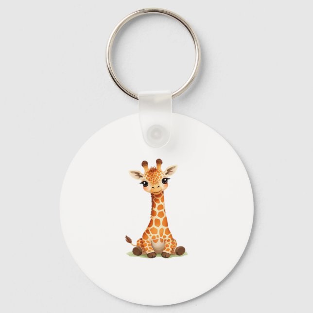 Giraaffe Essential T-Shirt_1 Key Ring (Front)