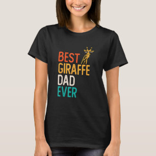 Giraff Zoo Animal Giraffe Father Dad Giraffe T-Shirt