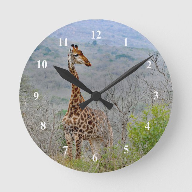 Giraffe 4 Clock (Front)