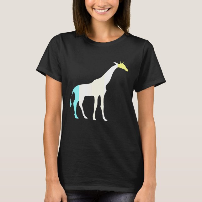 Giraffe  80s Neon Tee (Front)