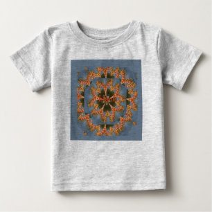 Giraffe Abstract Art Print Baby T-Shirt