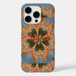 Giraffe Abstract Art Print iPhone 16 Pro Case