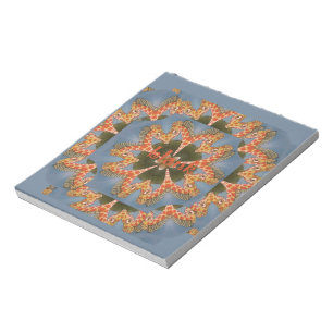 Giraffe Abstract Art Print Notepad