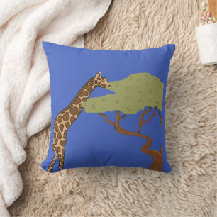 Giraffe, Acacia Cushion