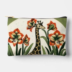 Giraffe accessory pouch