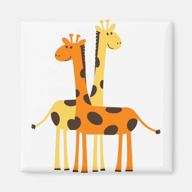 Giraffe Africa Safari Magnet (Front)
