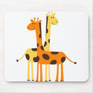 Giraffe Africa Safari Mouse Pad