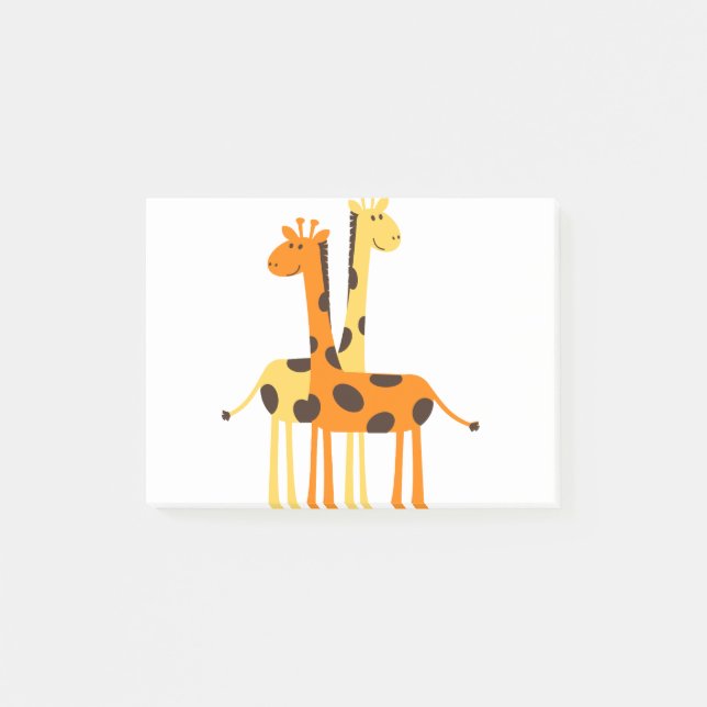Giraffe Africa Safari Post-it Notes (Front)