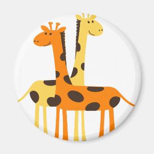giraffe africa safari wildlife magnet