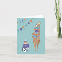 Giraffe and Mouse Birthday Gifts