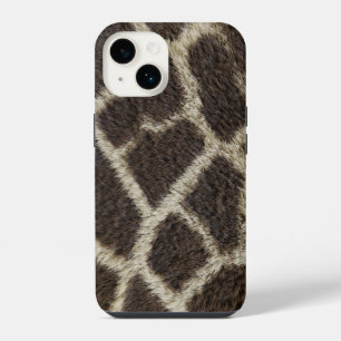 giraffe animal fur skin texture wild leather patte iPhone 14 case